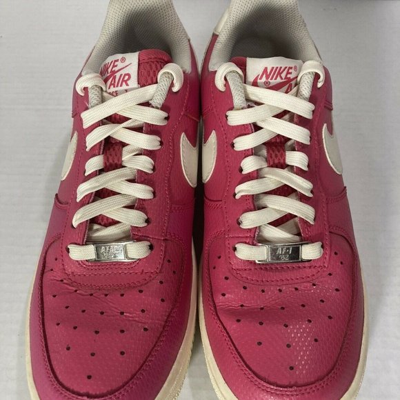 Nike Air Force 1 Women’s Size 7 Pink Force Sail 315115-608 - RARE - Picture 9 of 14